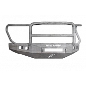 Road Armor Bumper Stealth Lonestar 1-Piece Design Steel Natural - 617F5ZNW