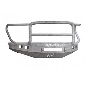 Road Armor Bumper Stealth Lonestar 1-Piece Design Steel Natural - 617F5ZNW