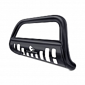 Black Horse Offroad Bull Bar Tube 2-1/2 Inch Black Semi-Gloss Powder Coated Steel - BBTOB4802S