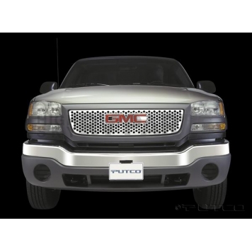 Putco Grille Insert - Polished Stainless Steel Rectangular - 64309
