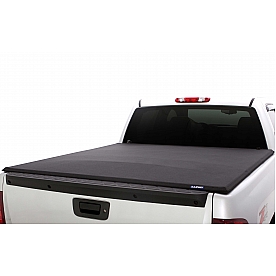 Lund International Tonneau Cover Soft Roll-Up Black Matte Canvas/ Twill Weaved Fabric - 998250