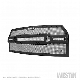 Westin Automotive Grille - Mesh Textured Black Steel - 341045