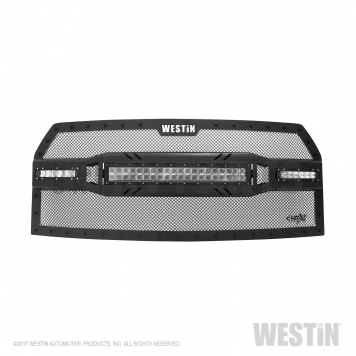 Westin Automotive Grille - Mesh Textured Black Steel - 341045-2
