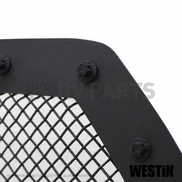 Westin Automotive Grille - Mesh Textured Black Steel - 341045-6
