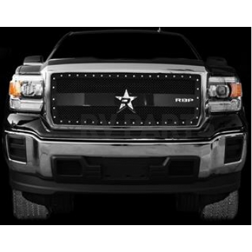 RBP (Rolling Big Power) Grille - Mesh With Studded Frame Black Steel - 951210