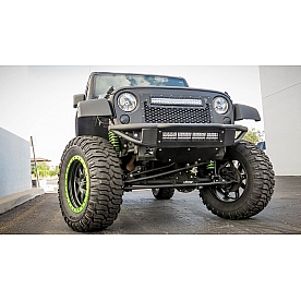 Addictive Desert Designs Bumper Venom Powder Coated Steel Black - F952001250103