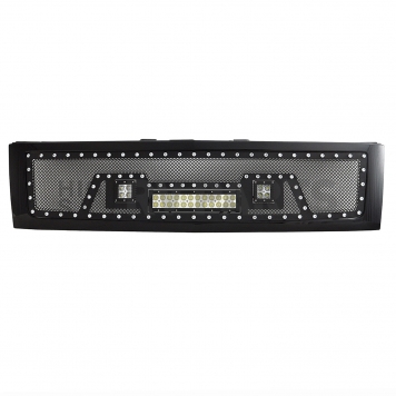 Paramount Automotive Grille - Gloss Black ABS Plastic - 480844-1