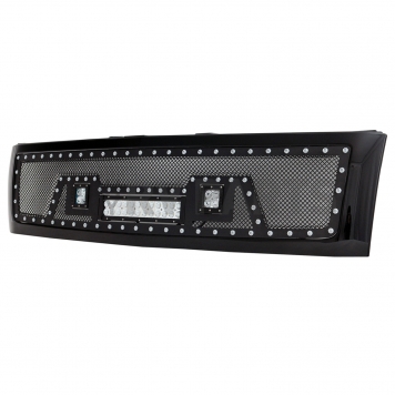 Paramount Automotive Grille - Gloss Black ABS Plastic - 480844-3