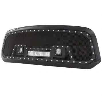 Paramount Automotive Grille - Gloss Black ABS Plastic - 480847-2