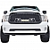 Paramount Automotive Grille - Gloss Black ABS Plastic - 480847