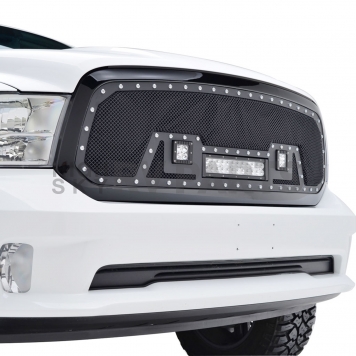 Paramount Automotive Grille - Gloss Black ABS Plastic - 480847-4