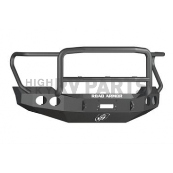 Road Armor Bumper Stealth Lonestar 1-Piece Design Steel Black - 611405B