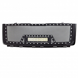 Paramount Automotive Grille - Gloss Black ABS Plastic - 480832