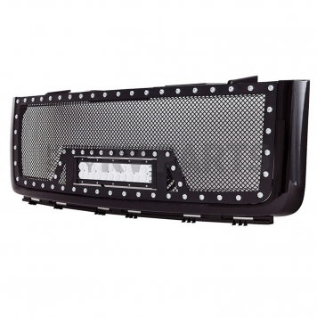 Paramount Automotive Grille - Gloss Black ABS Plastic - 480832-2