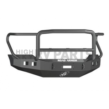 Road Armor Bumper Stealth Lonestar 1-Piece Design Steel Black - 6114R5B