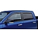 EGR Rainguard - Black Matte Acrylic Set Of 2 - 561575