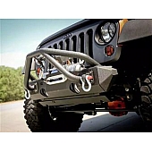Rugged Ridge Bull Bar -  Steel Black Powder Coated - 1154025