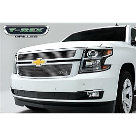 T-Rex Truck Products Grille - Polished Silver Aluminum - 21055
