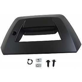 Help! By Dorman Tailgate Handle Bezel - Plastic Black - 82782
