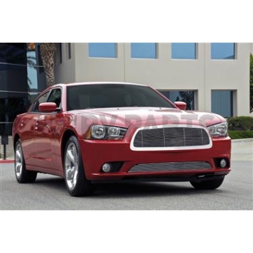 T-Rex Truck Products Grille - Polished Silver Aluminum - 20442