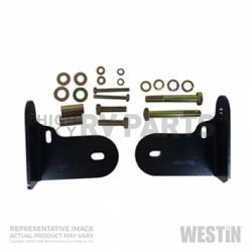 Westin Automotive Bull Bar Mounting Kit Powder Coated Black Steel - 301425