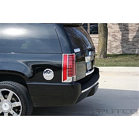 Putco Tail Light Molding - Bar ABS Plastic Silver - 400850