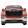 Paramount Automotive Grille - Matte Black ABS Plastic - 410194MB