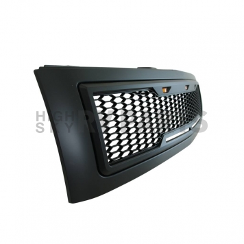 Paramount Automotive Grille - Matte Black ABS Plastic - 410196MB-1