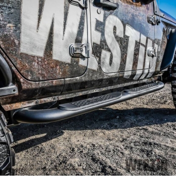 Westin Automotive Nerf Bar 4 Inch Black Powder Coated Steel - 214065-1