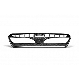 Seibon Carbon Grille - Gloss Black Carbon Fiber - 6073