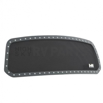 Smittybilt Grille - Powder Coated Black Stainless Steel - 615803