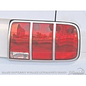 Drake Automotive Tail Light Molding - Satin Aluminum Silver - 5R3Z13489B
