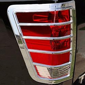 Putco Tail Light Molding - ABS Plastic Silver - 403813
