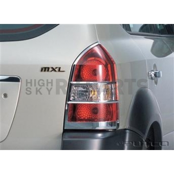 Putco Tail Light Molding - ABS Plastic Silver - 408202
