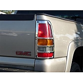 TFP (International Trim) Tail Light Molding - D-Style Chrome Plated - 301D