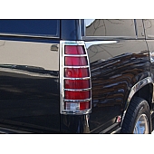 TFP (International Trim) Tail Light Molding - D-Style Chrome Plated - 302D
