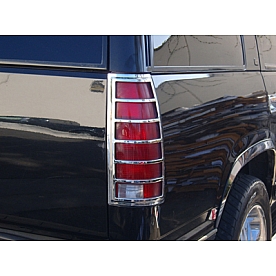 TFP (International Trim) Tail Light Molding - D-Style Chrome Plated - 302D