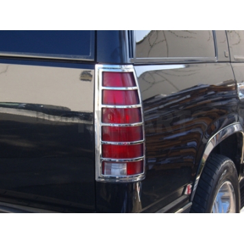 TFP (International Trim) Tail Light Molding - D-Style Chrome Plated - 302D