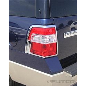 Putco Tail Light Molding - ABS Plastic Silver - 400864