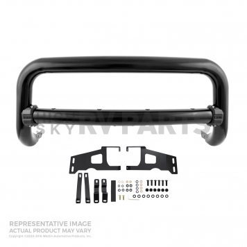 Westin Automotive Bull Bar Tube 3-1/2 Inch Black Powder Coated  Steel - 3231045-3