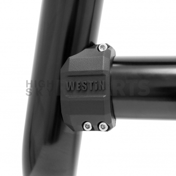 Westin Automotive Bull Bar Tube 3-1/2 Inch Black Powder Coated  Steel - 3231045-5