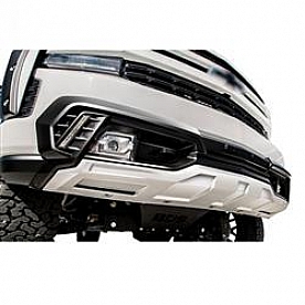 Air Design Bumper Guard - Satin Black/ Silver Polyurethane - GM39A04