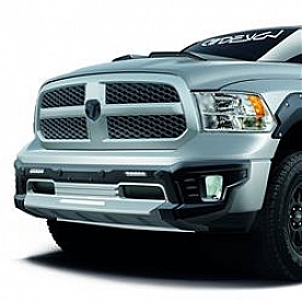 Air Design Bumper Guard - Satin Black/ Silver Polyurethane - CH06A05