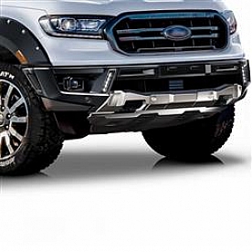 Air Design Bumper Guard - Satin Black/ Silver Polyurethane - FO26A35