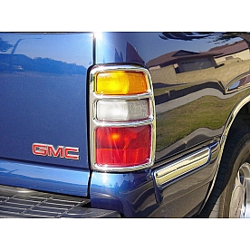 TFP (International Trim) Tail Light Molding - D-Style Chrome Plated - 310D