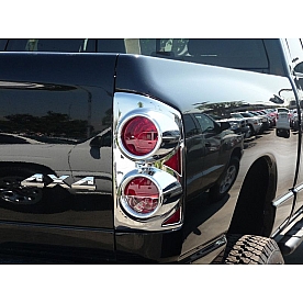 TFP (International Trim) Tail Light Molding - D-Style Chrome Plated - 318D