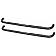 Westin Automotive Nerf Bar 3 Inch Black Powder Coated Steel - 232365