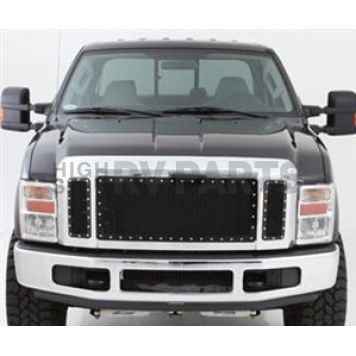 Smittybilt Grille - Black Stainless Steel - 615843
