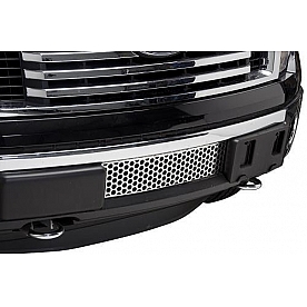 Putco Bumper Grille Insert Diamond Powder Coated Black Stainless Steel - 85182FP