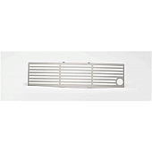 Putco Bumper Grille Insert Punch Polished Silver Stainless Steel - 84182FP